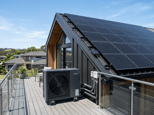paneau solaire sur le toit