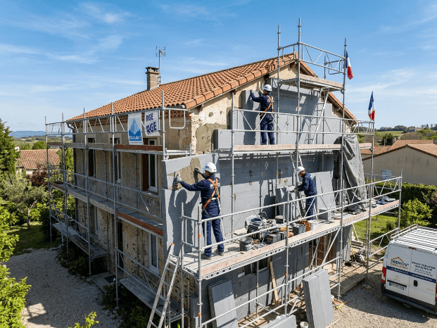 Maison en cours de renovation
